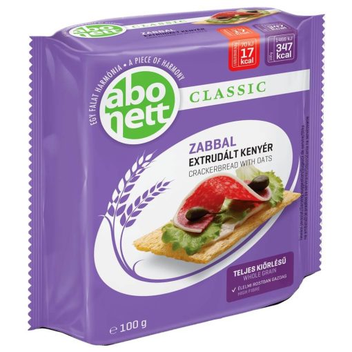 Abonett Extrudált kenyér Zabbal - 100 g