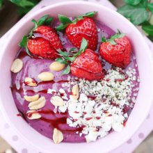 AbsoRICE - Eper ízű vegán fehérjepor - 500 g