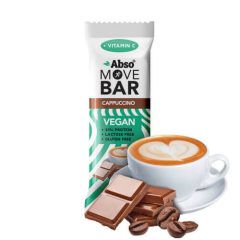   Abso Move Bar - Cappuccino ízű vegán fehérje szelet - 35 g