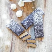 Abso Move Bar - Vaníliás-kókuszgolyó ízű vegán fehérje szelet - 35 g