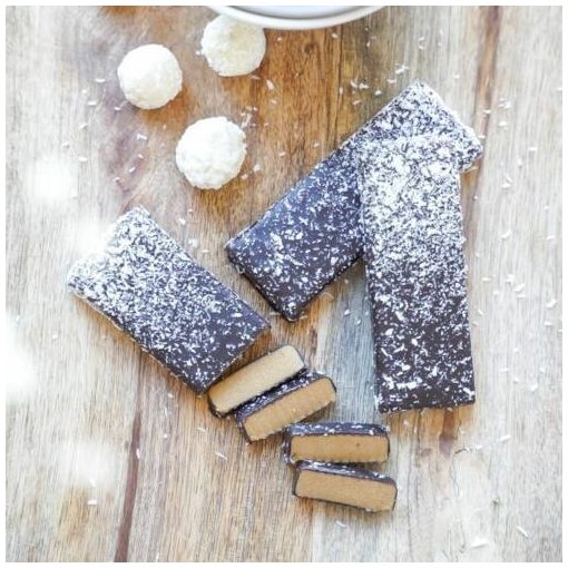 Abso Move Bar - Vaníliás-kókuszgolyó ízű vegán fehérje szelet - 24 x 35 g / 24 db