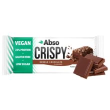 Abso Crispy Bar, Dupla csokoládés ízű vegán fehérjeszelet - 50 g