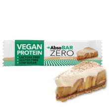 AbsoBar Zero - Banoffee Pie, vegán fehérje szelet - 24 x 40 g / 24 db