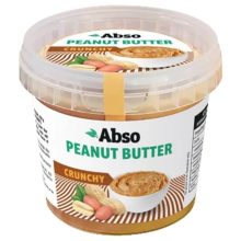 Abso 100% Földimogyoróvaj - Ropogós állagú - 350 g