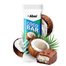 Abso Coco Bar - Kókuszos vegán desszert szelet - 35 g