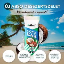 Abso Coco Bar - Kókuszos vegán desszert szelet - 20 x 35 g / 20 db