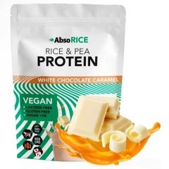   AbsoRICE - Fehércsokoládé ízű vegán fehérjepor - 500 g