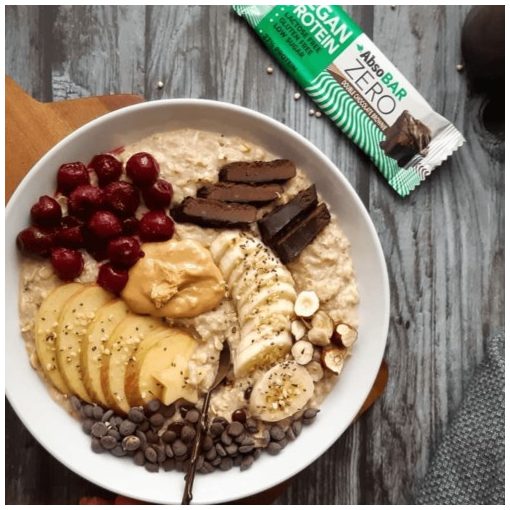 AbsoBar Zero - Dupla csokoládés brownie, vegán fehérje szelet - 40 g