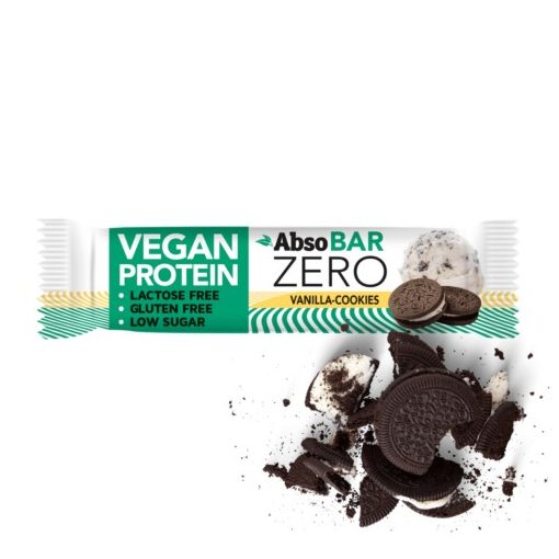 AbsoBar Zero - Vanília keksz, vegán fehérje szelet - 40 g