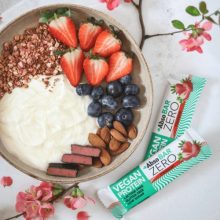 AbsoBar Zero - Eper, vegán fehérje szelet - 40 g