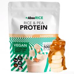 AbsoRICE - Banoffee vegán fehérjepor - 500 g