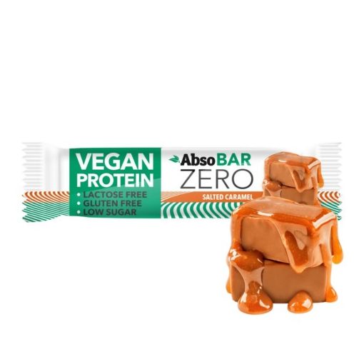 AbsoBar Zero - Sós-karamell, vegán fehérje szelet - 40 g