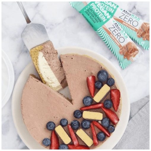 AbsoBar Zero - Sós-karamell, vegán fehérje szelet - 24 x 40 g / 24 db