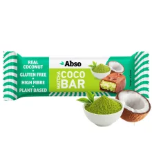 Abso Coco Bar 35g - Matcha - Kókusz ízű keto szelet