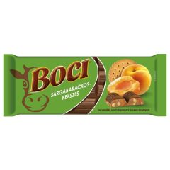 Boci Sárgabarackos-kekszes tejcsokoládé - 90g