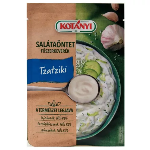 Kotányi Salátaöntet por Tszadziki ízesítéssel - 13 g