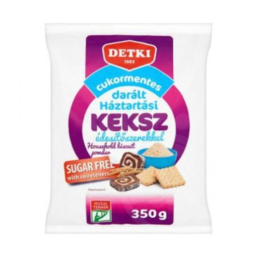 Detki Cukormentes darált háztartási keksz, 350 g
