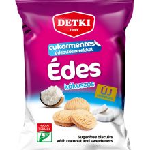 Detki Cukormentes kókuszos omlós keksz, 180 g