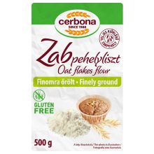 Cerbona Gluténmentes Zabpehelyliszt 10 x 500 g / 10 db