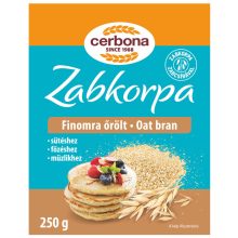 Cerbona Finomra Őrölt Zabkorpa 250 g