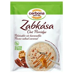   Cerbona Gluténmentes Pekándiós-sós karamellás zabkása 50 g