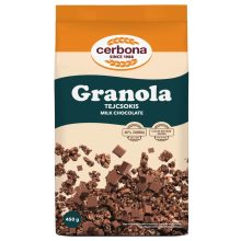 Cerbona Tejcsokoládés granola müzli 450g