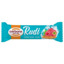 Cerbona Rudi zabbal, Málnás töltelékkel, kakaós bevonóval 30 x 30 g / 30 db