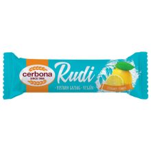 Cerbona Rudi zabbal, Citromos töltelékkel, kakaós bevonóval 30 x 30 g / 30 db