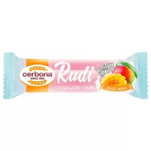 Cerbona Rudi, Mangós töltelékkel, kakaós bevonóval, hozzáadott cukor nélkül 30 g