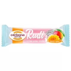   Cerbona Rudi, Mangós töltelékkel, kakaós bevonóval, hozzáadott cukor nélkül 30 g