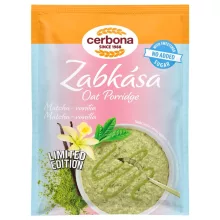Cerbona Matcha-vanília ízű zabkása, 50 g HCN