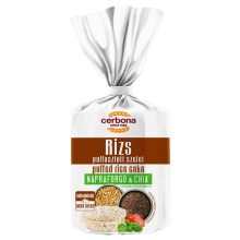 Cerbona Fit & Snack puffasztott rizsszelet naprafogó-chia maggal 90 g