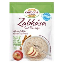 Cerbona Glutén- és laktózmentes almás-fahéjas zabkása hozzáadott cukor nélkül 20 x 50 g / 20 db
