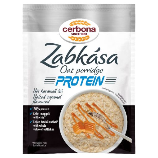 Cerbona Sport Protein Sós-karamell zabkása édesítőszerrel 60 g