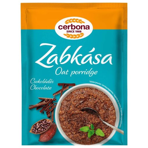 Cerbona Csokoládés zabkása - Heti csomag / 7 x 55 g