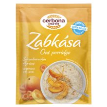 Cerbona Sárgabarackos zabkása, hozzáadott cukor nélkül, édesítőszerrel 20 x 50 g / 20 db