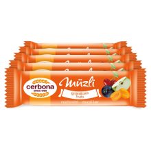 Cerbona Gyümölcsös müzliszelet - Tízórai csomag / 5 x 20 g