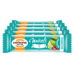   Cerbona Fitt müzliszelet Kalciummal - Tízórai csomag / 5 x 20 g