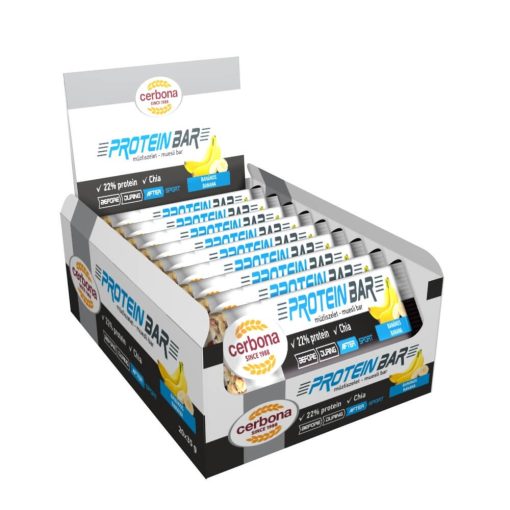 Cerbona Sport Protein banános müzliszelet 20 x 35 g / 20 db