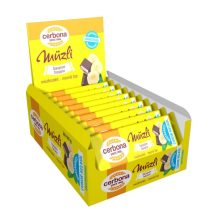Cerbona Banános müzliszelet Kakaós bevonóval és Édesítőszerrel 320 x 20 g / 320 db
