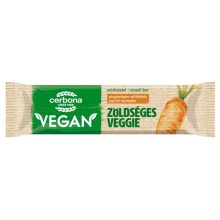 Cerbona Vegan Sárgarépás-sütőtökös müzliszelet - Tízórai csomag / 5 x 25 g