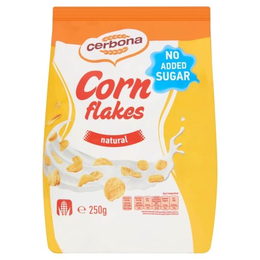 Cerbona Natúr Kukoricapehely Kalciummal hozzáadott cukor nélkül 500 g