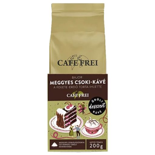 Café Frei, Bajor meggyes-csoki ízesítésű őröltkávé, 200 g