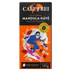   Café Frei, Kaliforniai mandula szemeskávé, Morello meggyel, 125 g