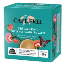 Café Frei, Dolce-Gusto Sri Lanka-i fűszeres vaníliás latte kávékapszula, 9db kapszula/dobozos kiszerelésben