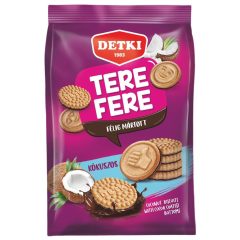 Detki Tere-Fere, Kókuszos étbevonós teasütemény, 150g