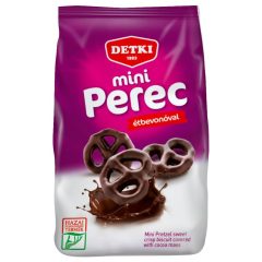 Detki Mini perec omlós kakaós étbevonóval, 160g