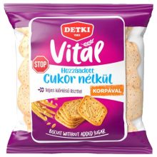 Detki Vitál, háztartási keksz cukor stop, 180g