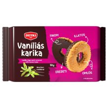 Detki Vaníliás karika étcsokoládés, 150g