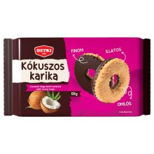 Detki Kókuszos karika étbevonóval, 150g